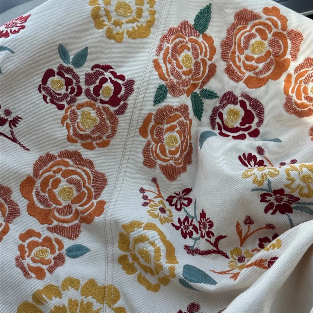 Free People / We The Free Avery Embellished Jacket Size Medium NWT - Picture 7 of 13